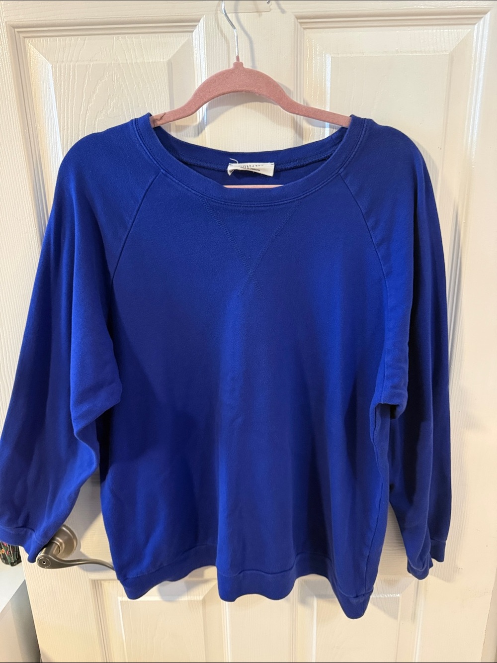 Zenana Outfitters Royal Blue Crewneck Sweatshirt
